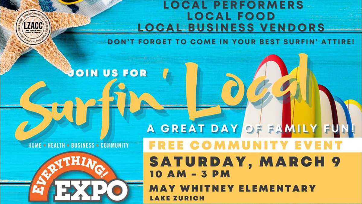 Surfin' Local- Everything Expo with Lake Zurich Area Chamber of Commerce